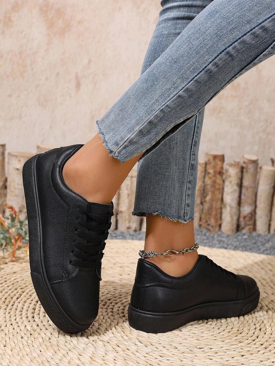 CZARNE BUTY SPORTOWE