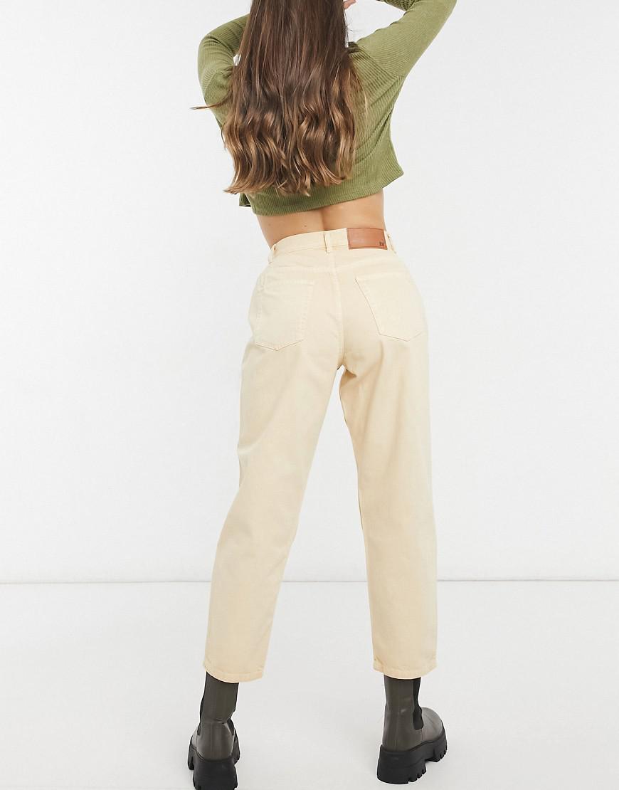 ŻÓŁTE SPODNIE JEANS 