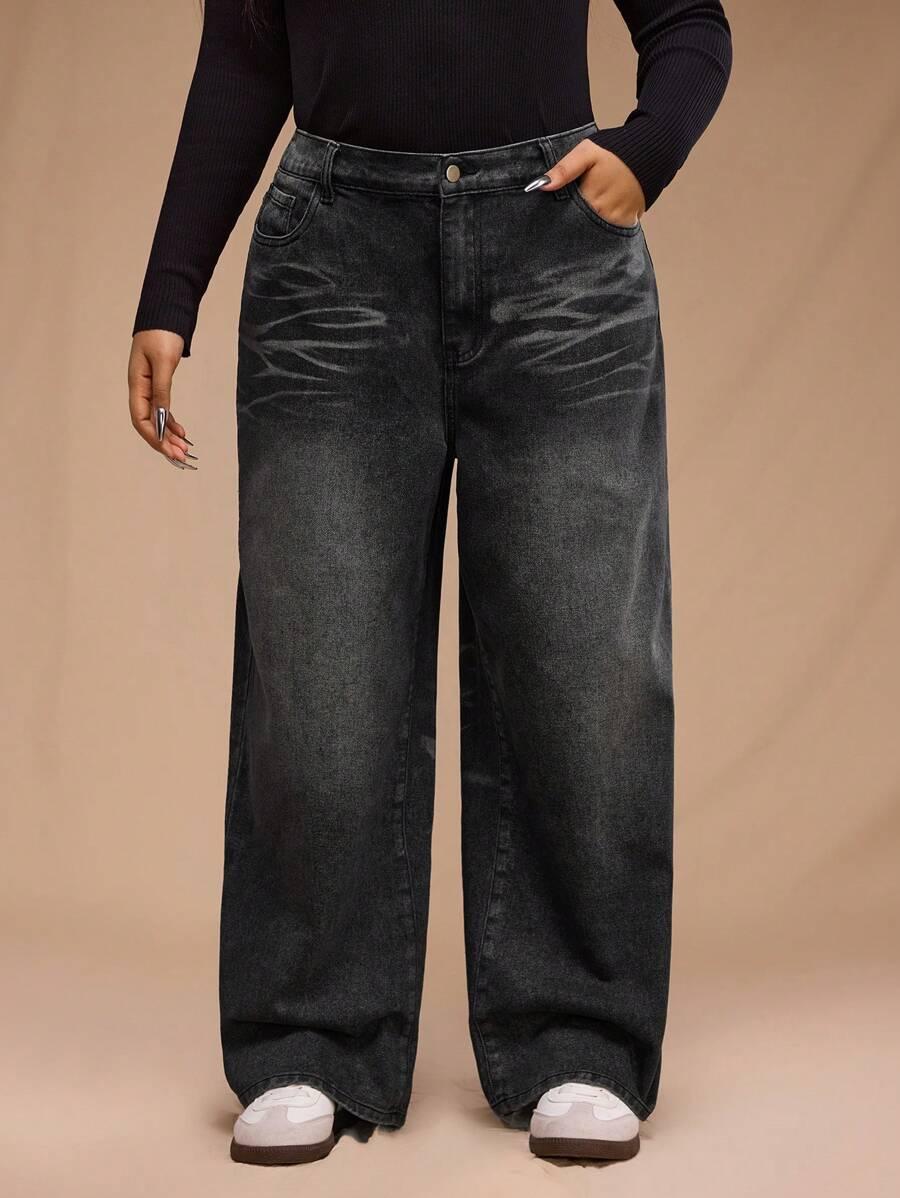 czarne spodnie jeans