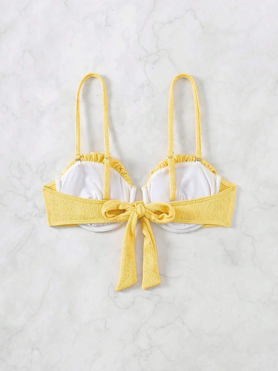 żółta góra od bikini