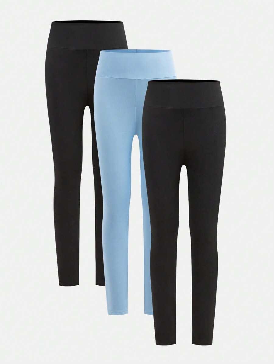 LEGGINSY DZIEWCZĘCE 3 SZT