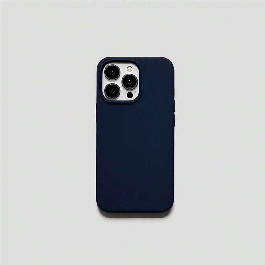 granatowe etui na telefon iPhone17Pro 