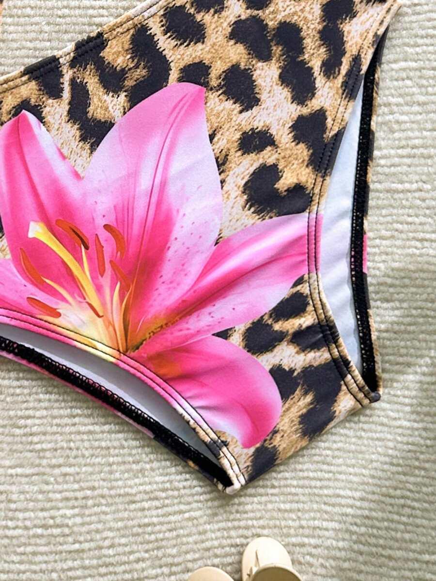 DWUCZĘŚCIOWY STRÓJ KĄPIELOWY sarong print