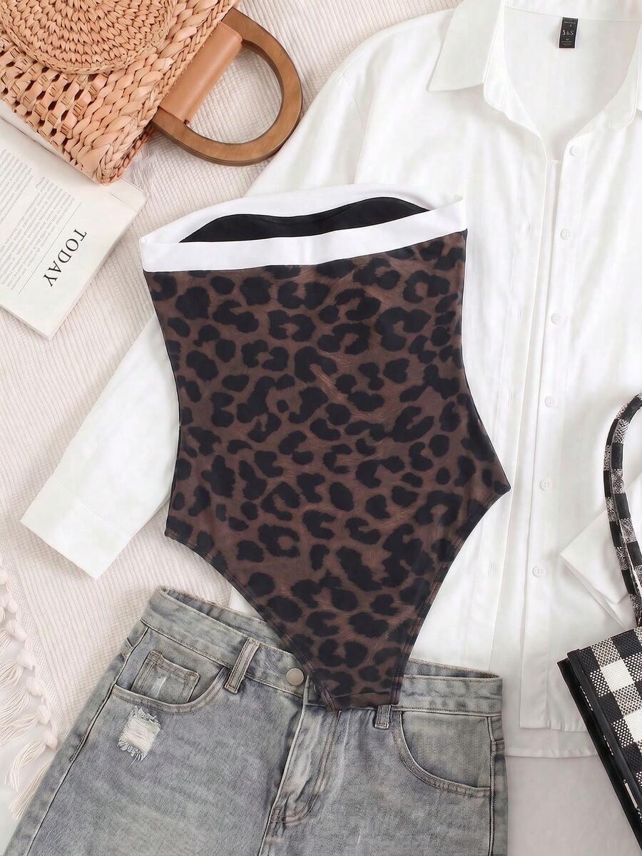 JEDNOCZĘŚCIOWY STRÓJ KĄPIELOWY ANIMAL PRINT