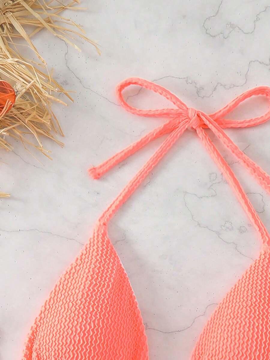 pomarańczowa góra od bikini
