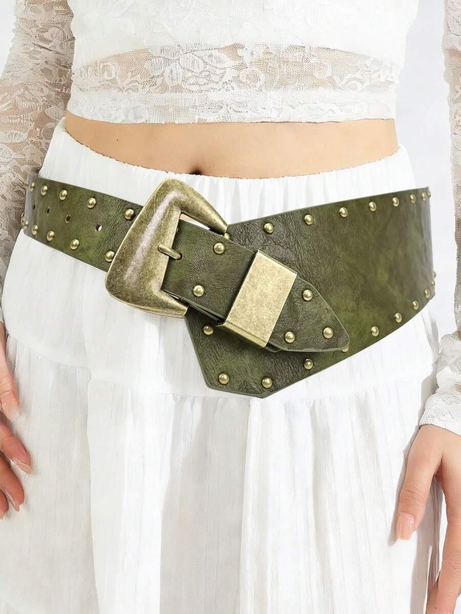zielony retro pasek 