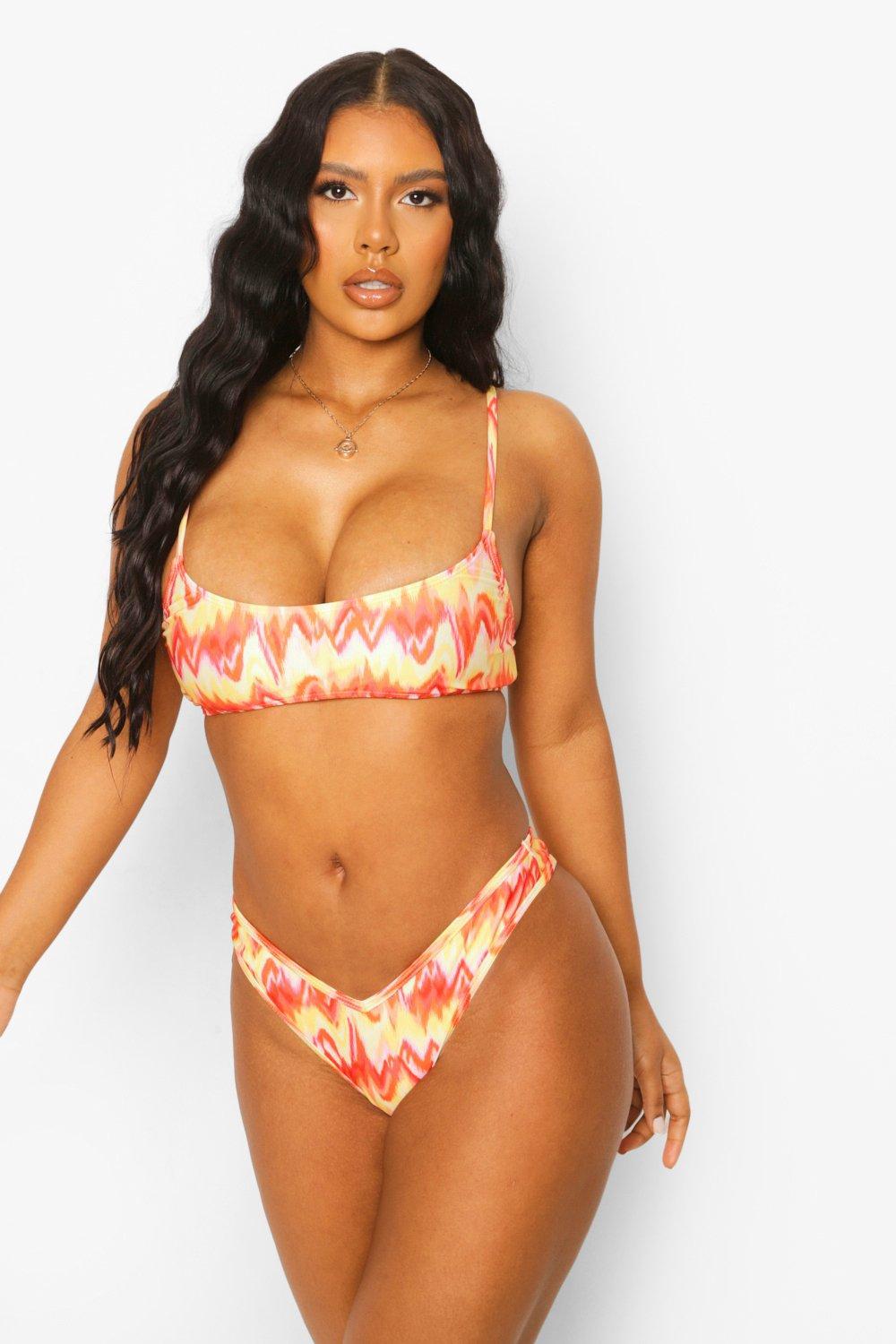 DÓŁ BIKINI PRINT