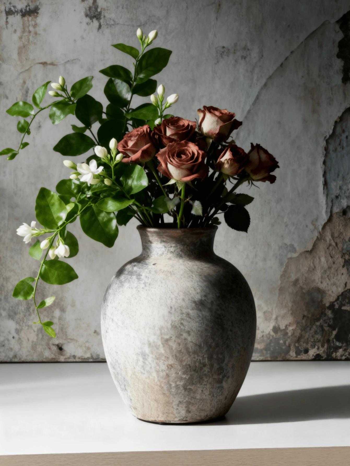 ceramiczny wazon dekoracyjny