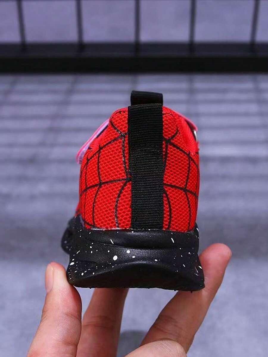 CZERWONE BUTY SPORTOWE NA RZEPY
