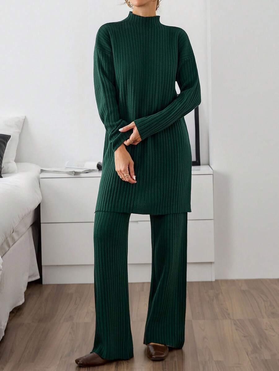 sweter spodnie komplet 