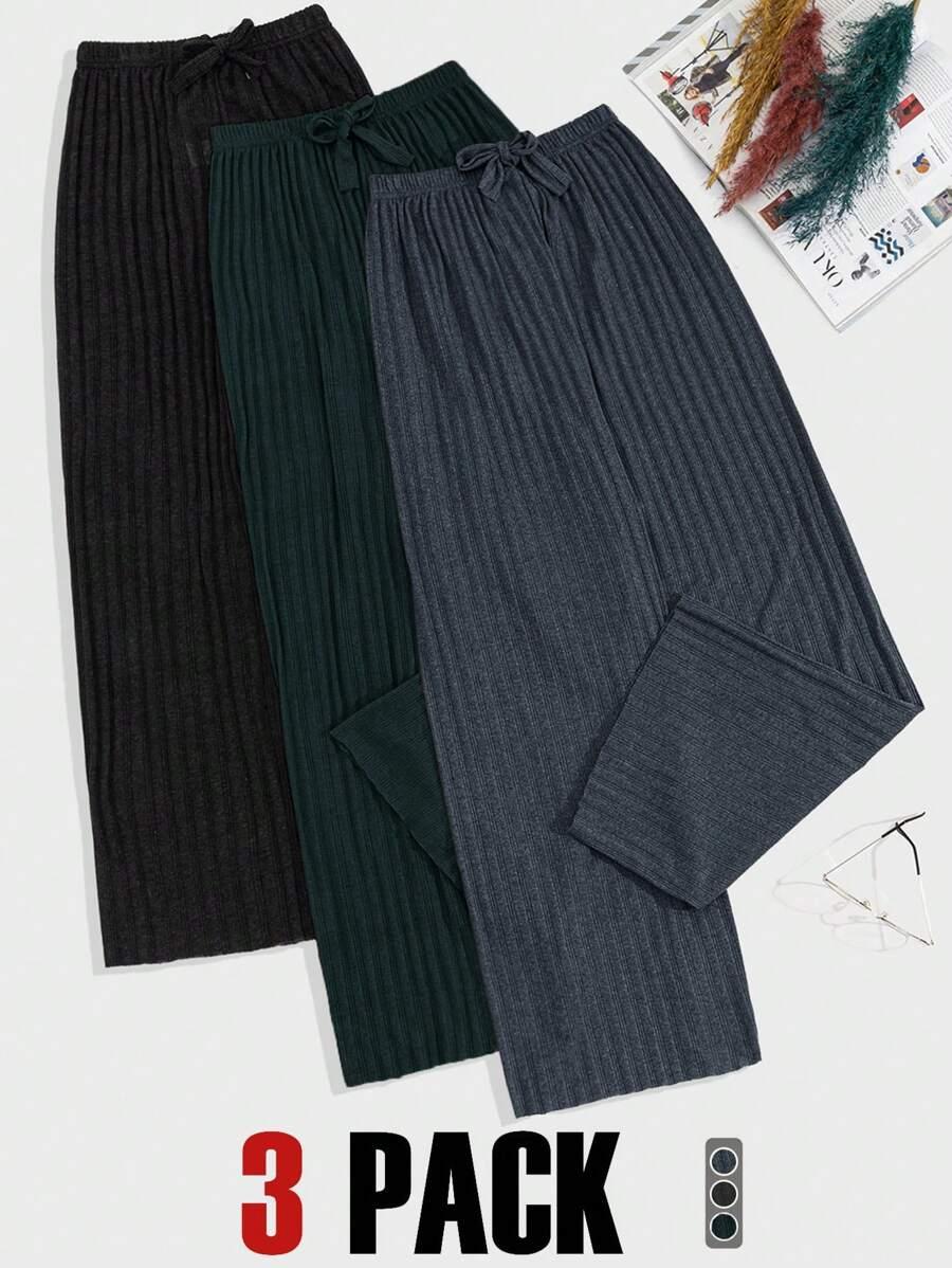 materiałowe spodnie 3-pack 