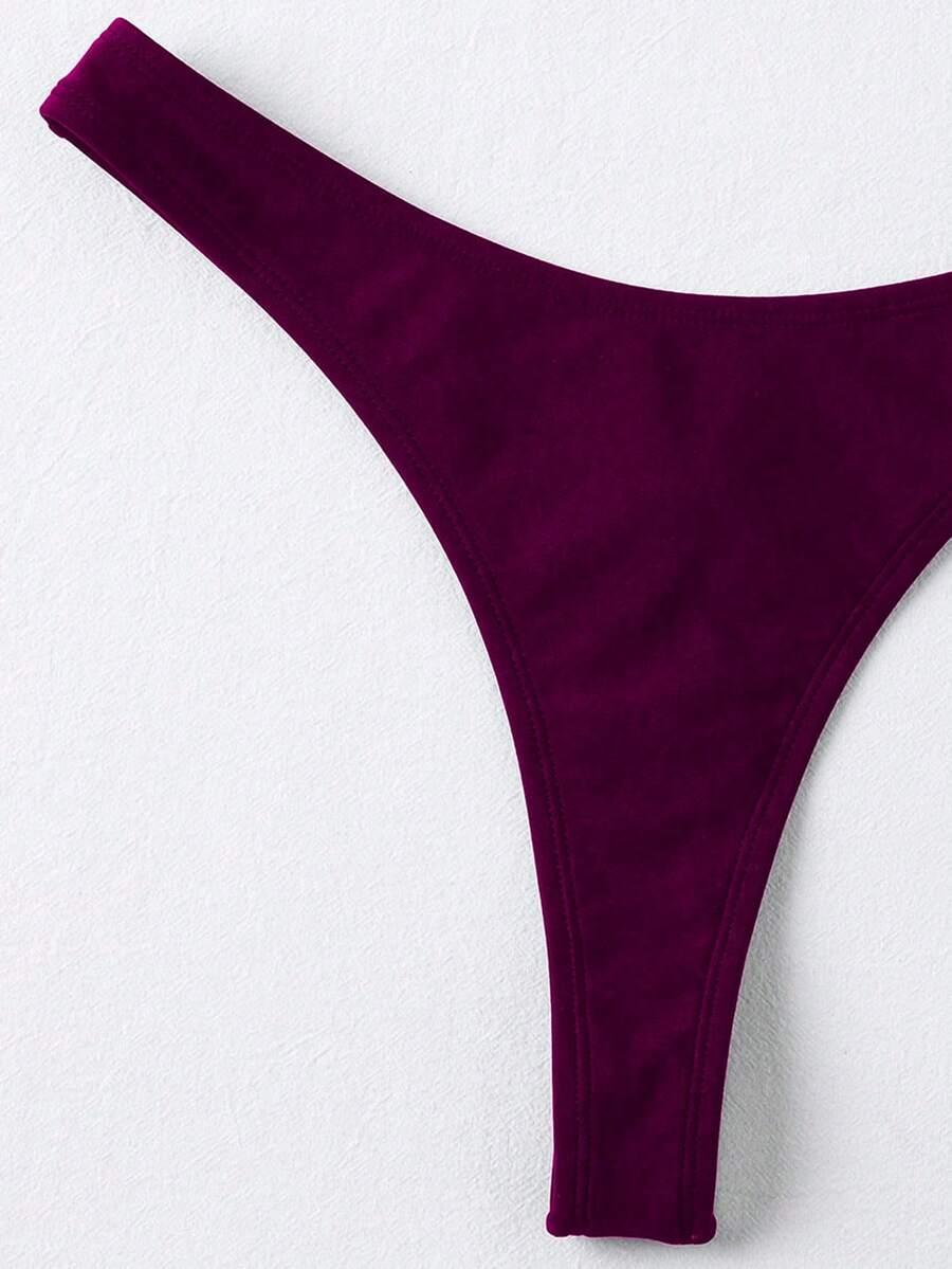 FIOLETOWY DÓŁ OD BIKINI