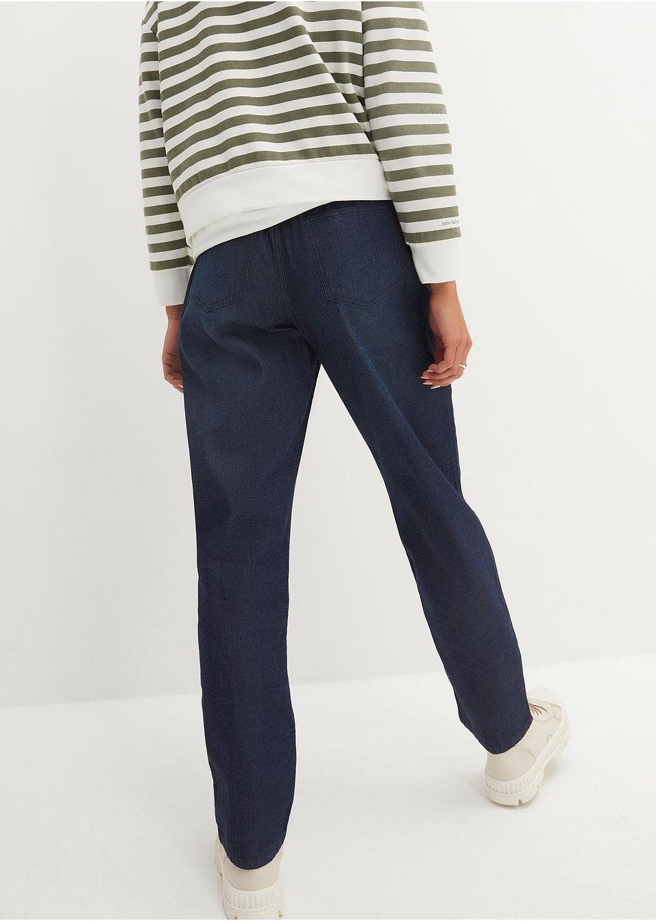 NIEBIESKIE SPODNIE JEANS