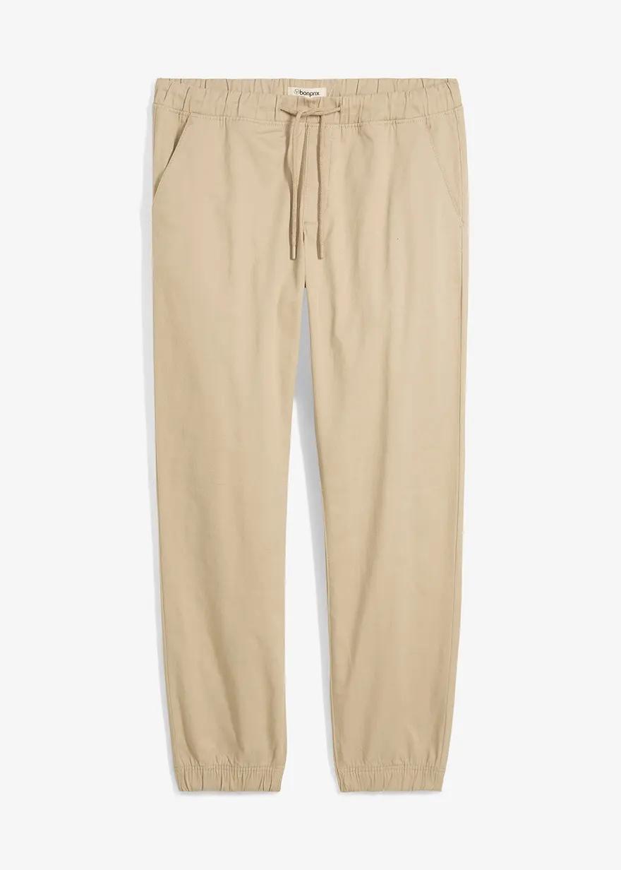 SPODNIE TYPU CHINO ZE STRETCHEM 