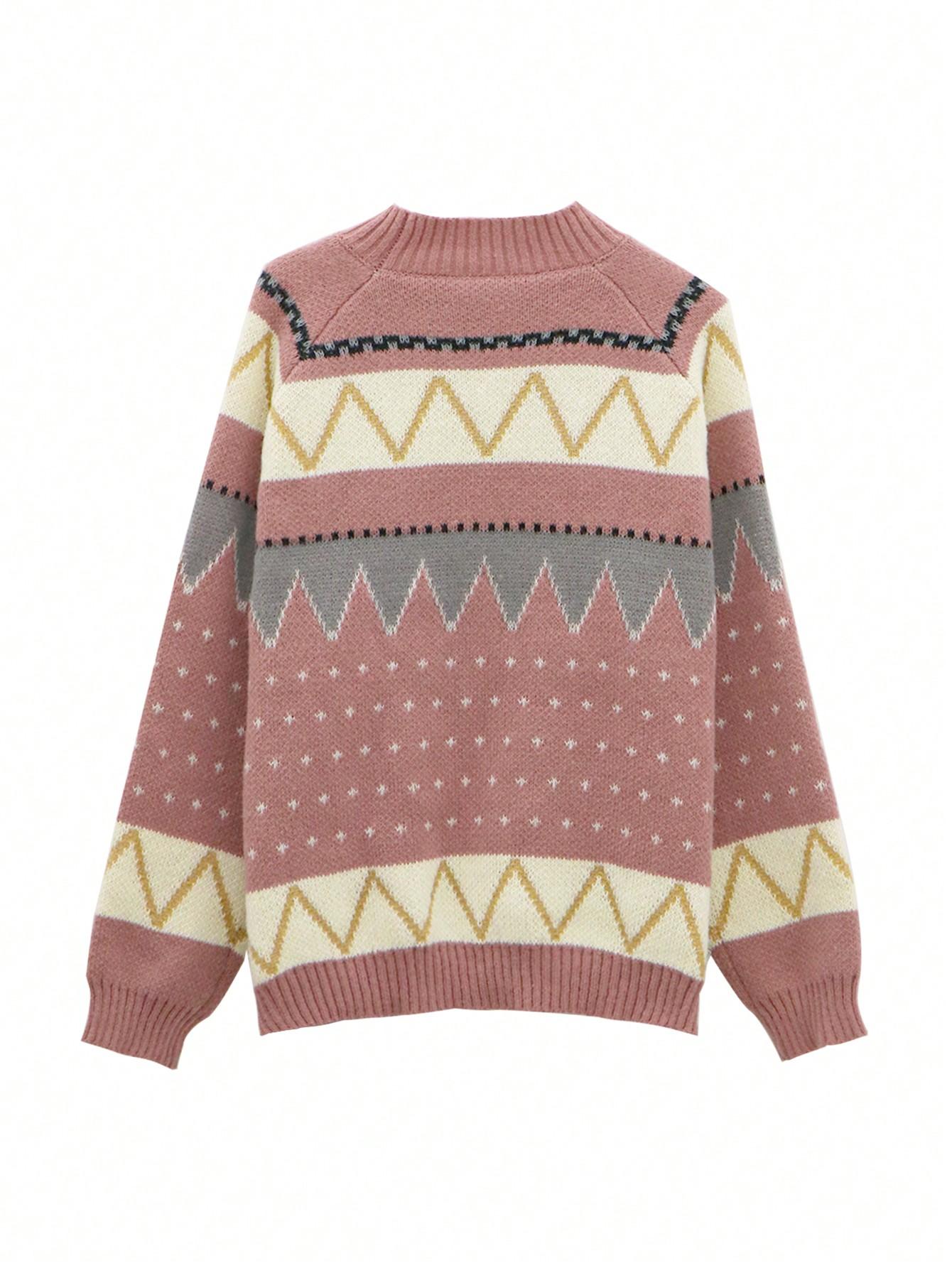 SWETER STÓJKA WZORY