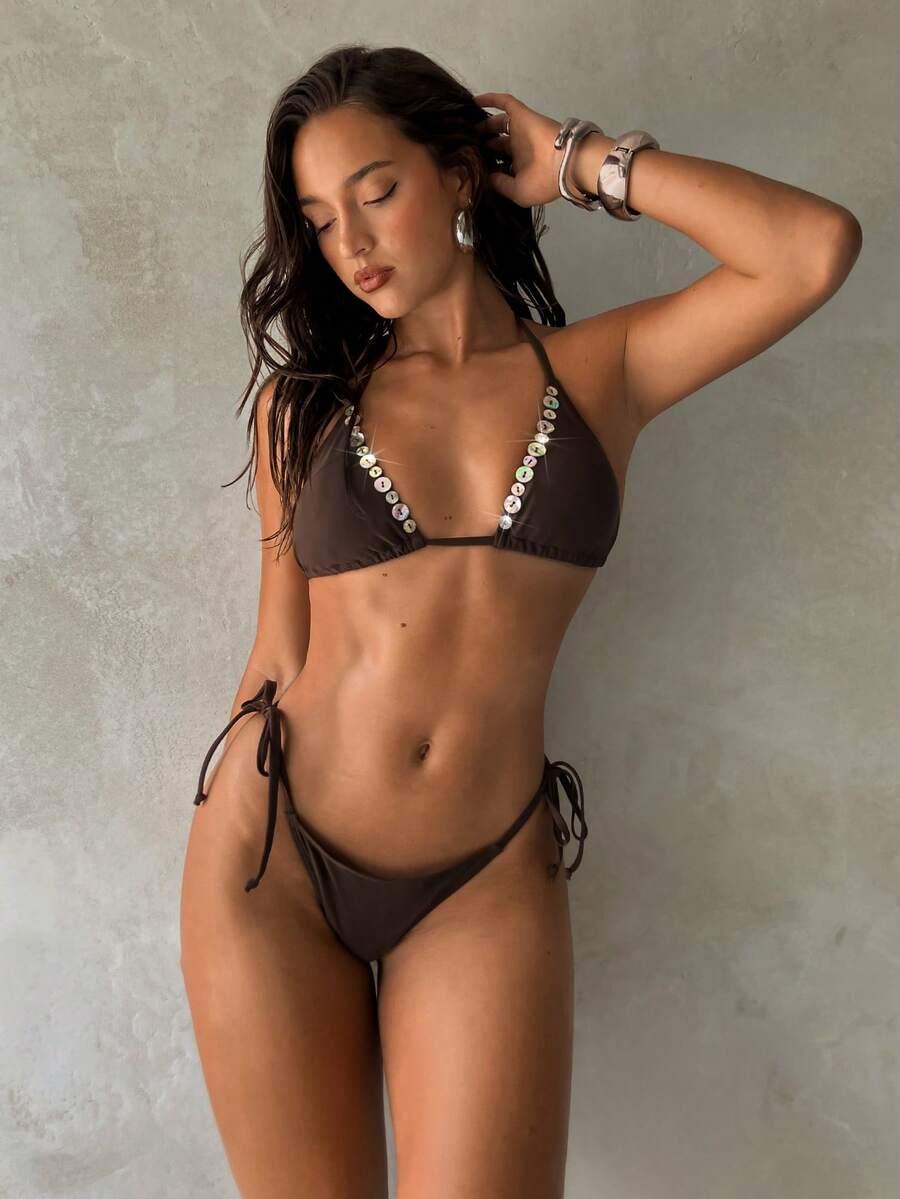 WIĄZANE BIKINI DWUCZĘŚCIOWE