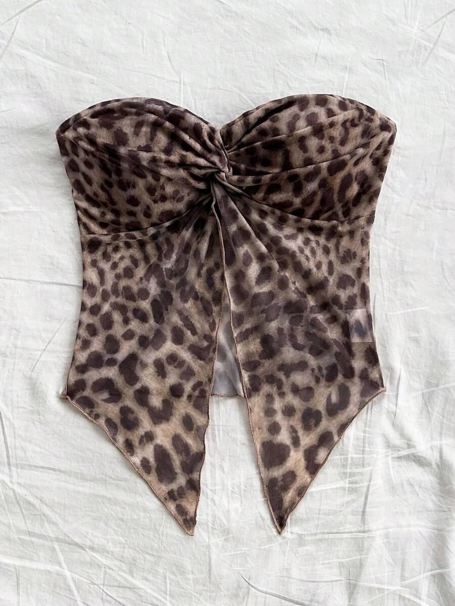 TOP ANIMAL PRINT