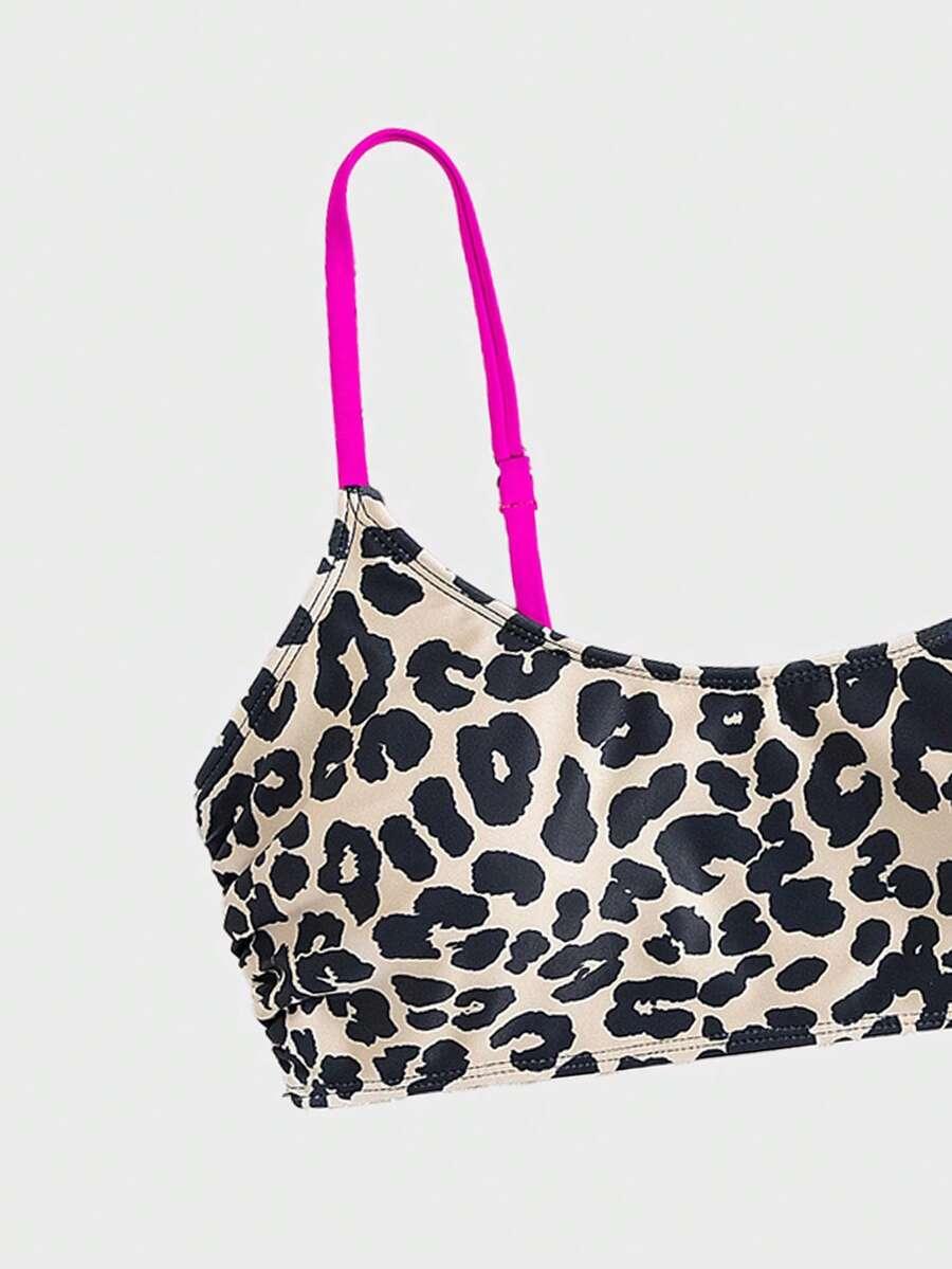 DWUCZĘŚCIOWY STRÓJ KĄPIELOWY ANIMAL PRINT