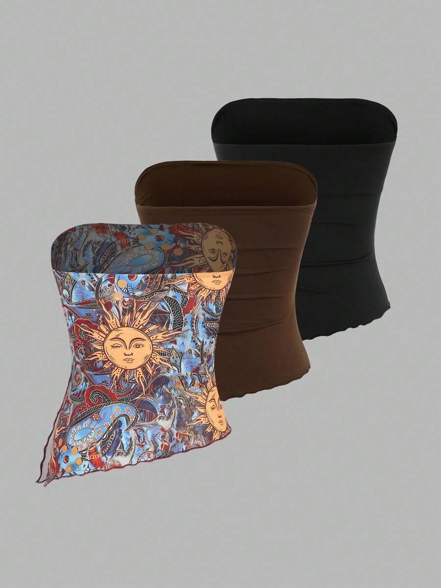 asymetryczny top 3 pack