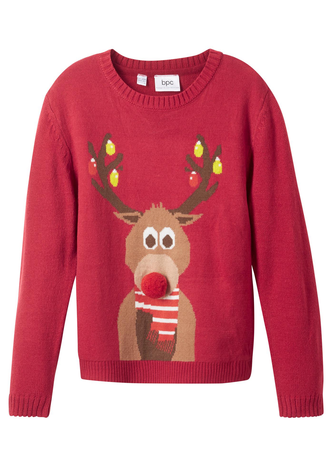 SWETER Z MOTYWEM ŚWIĄTECZNYM
