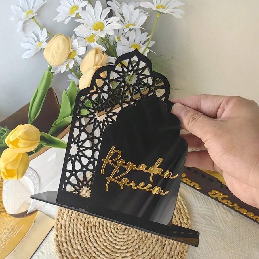 czarna dekoracja ramadan
