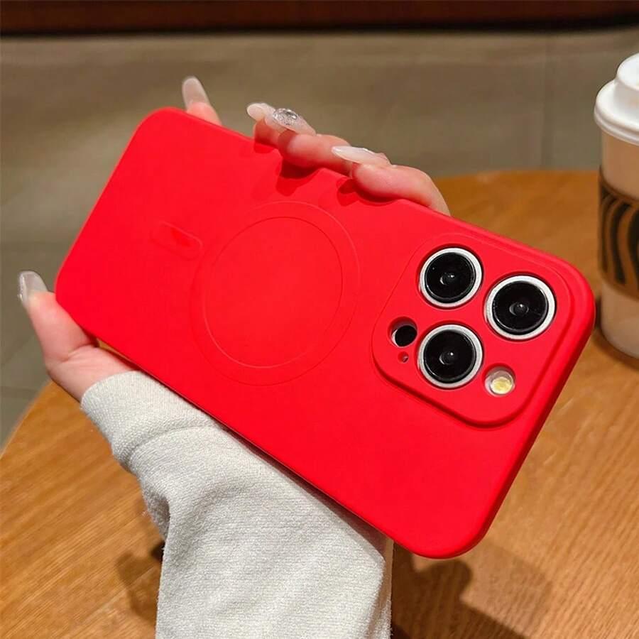 czerwone etui na telefon iPhone 16 Pro