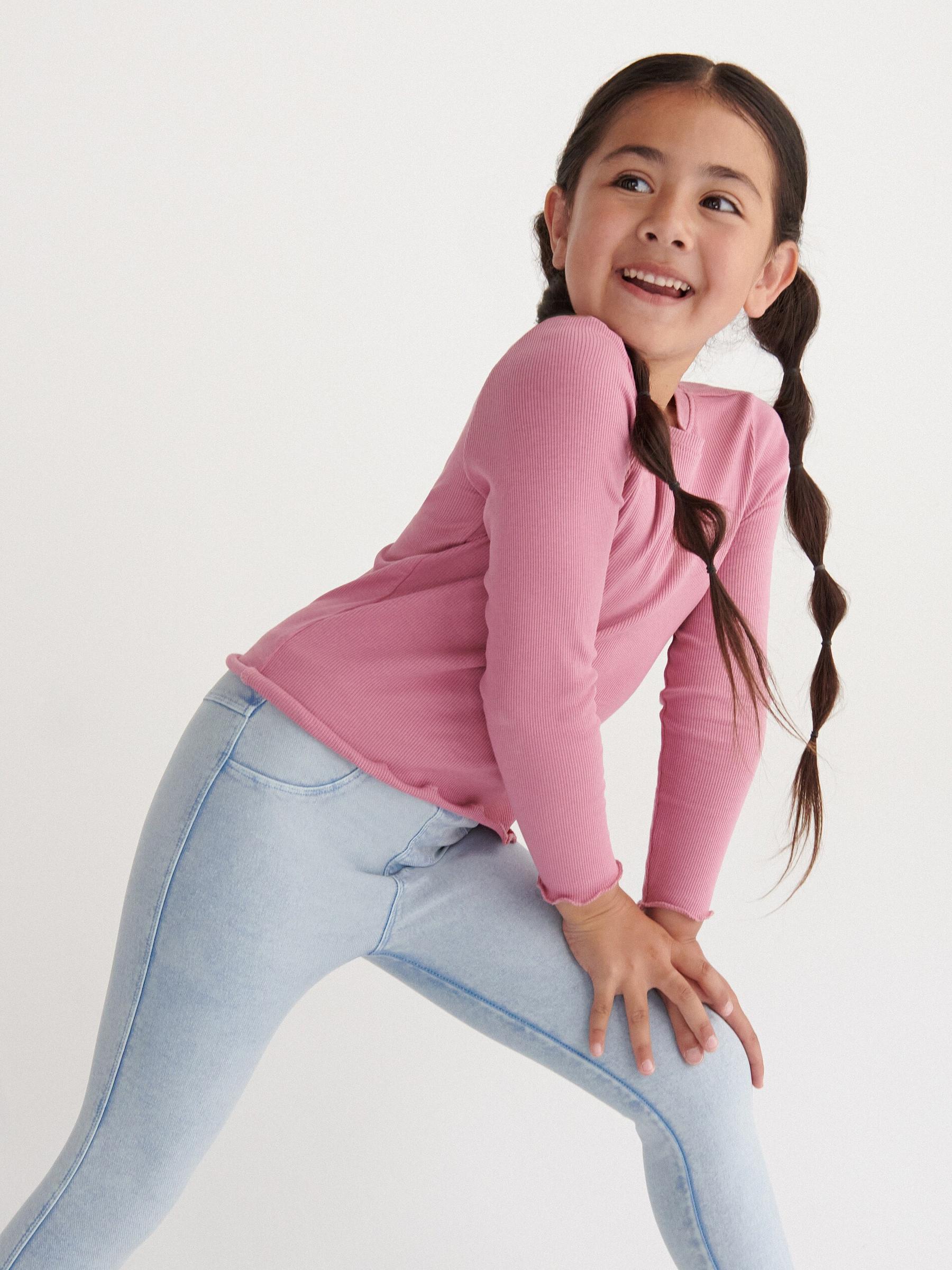 LEGGINSY IMITACJA JEANSU