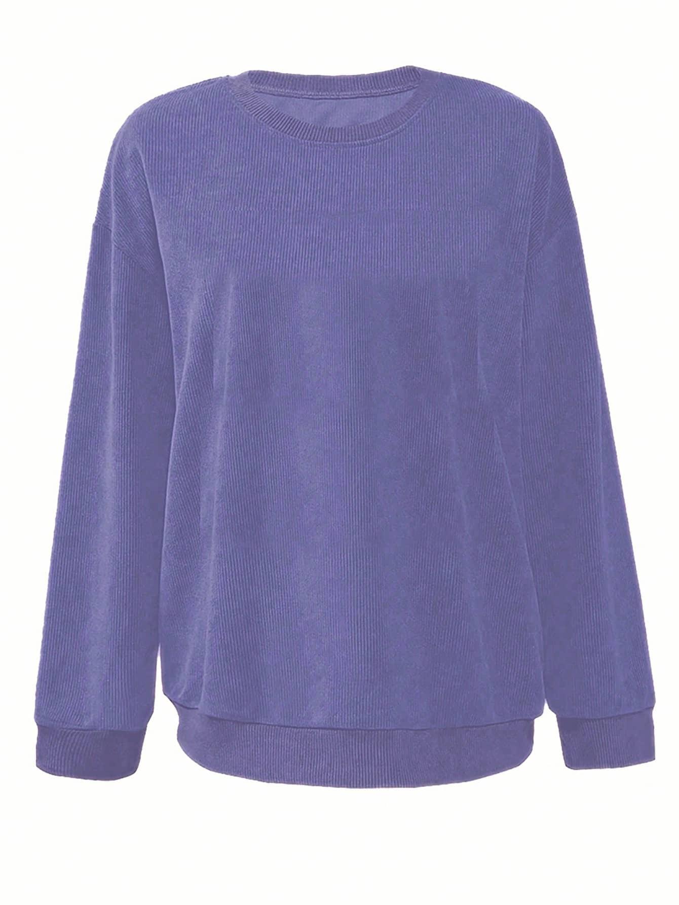 BLUZA W PRĄZKI BEZ KAPTURA