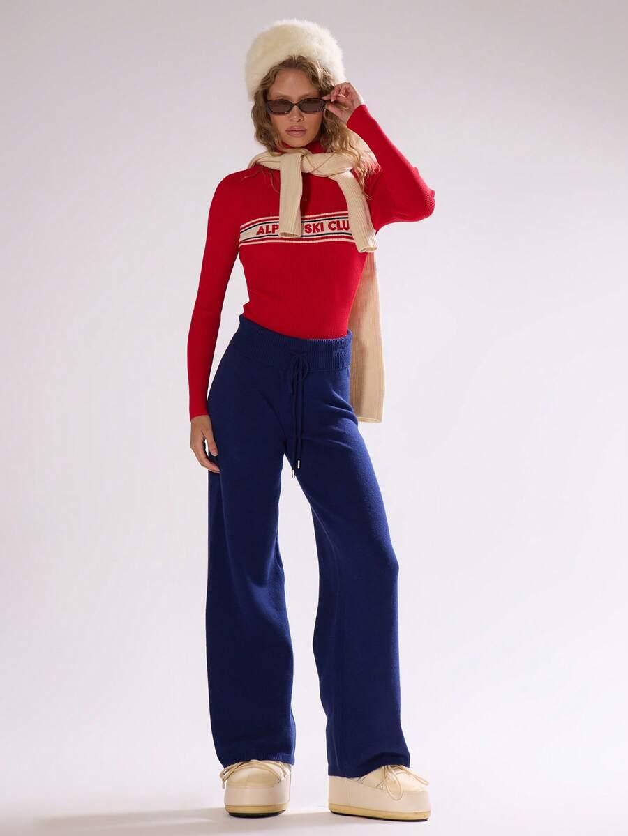CZERWONY SWETER GOLF