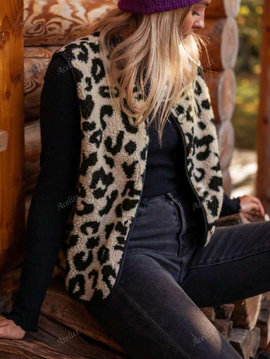 KAMIZELKA ANIMAL PRINT