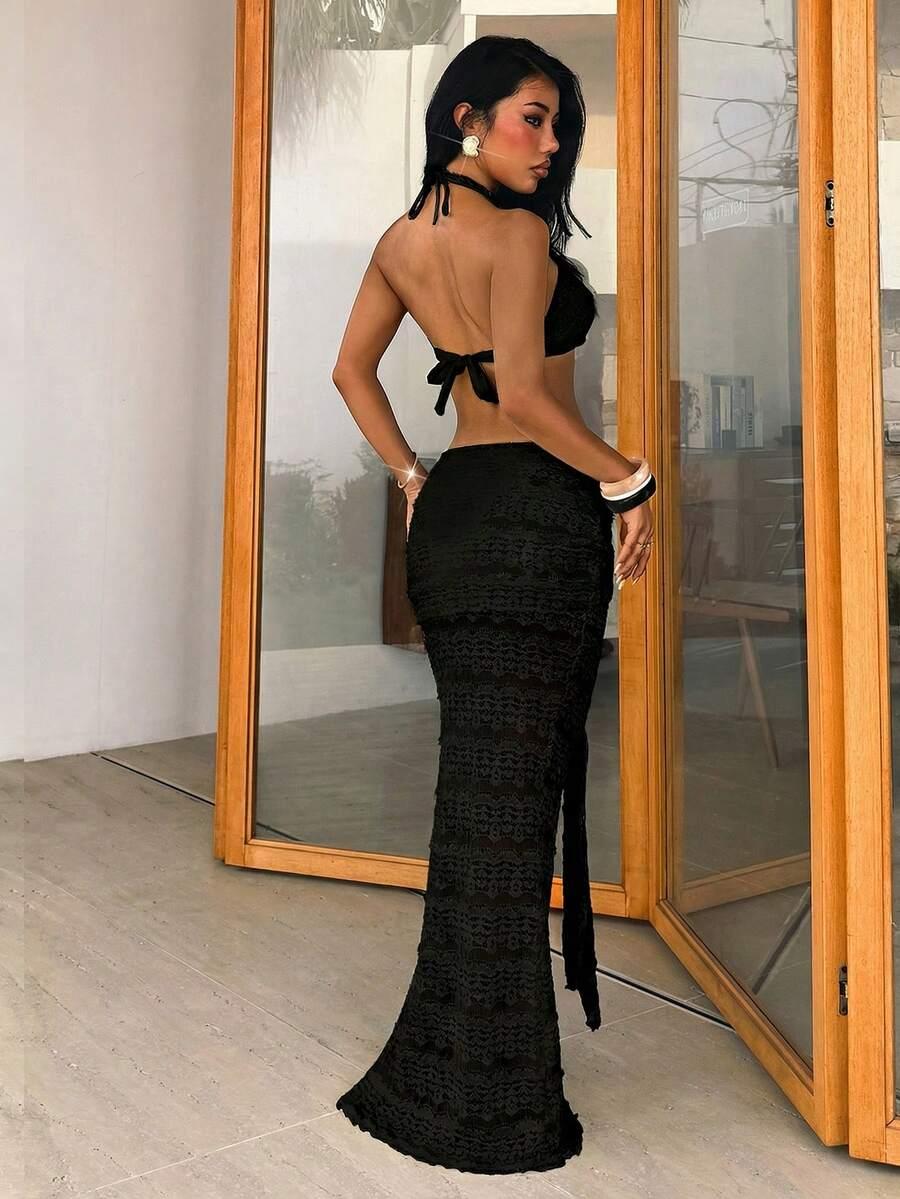 dwuczęściowy strój kąpielowy