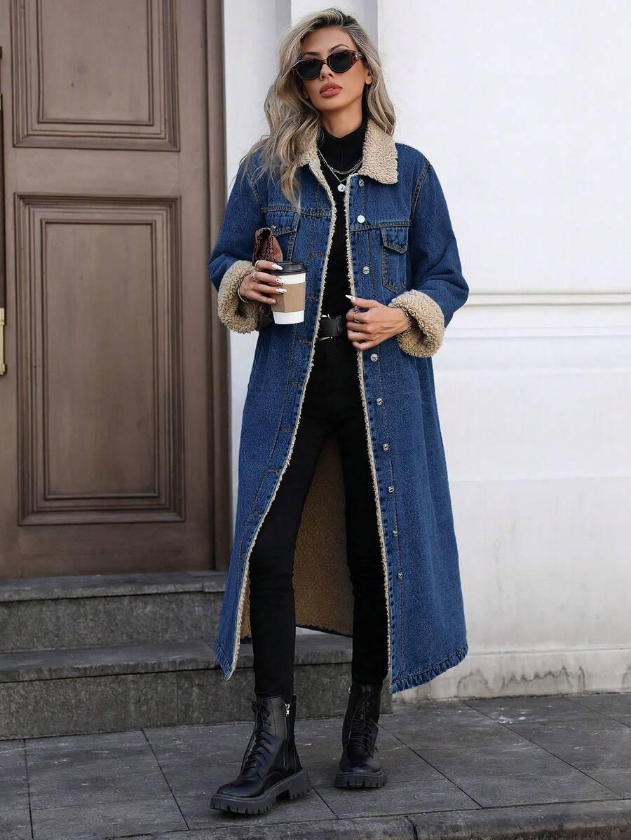 NIEBIESKA KURTKA JEANS