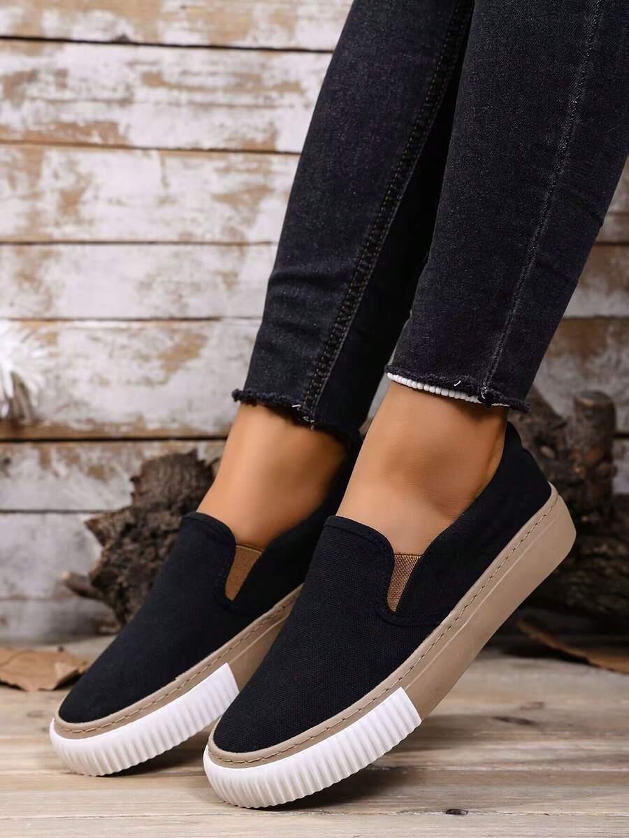 CZARNE MOKASYNY CASUAL 