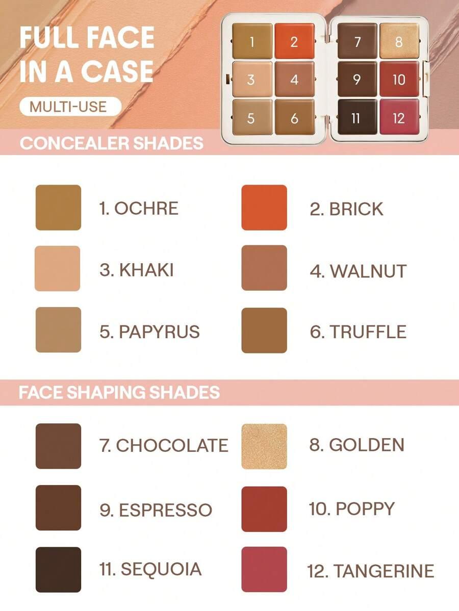 PALETKA DO KONTUROWANIA TWARZY mocha sculpt