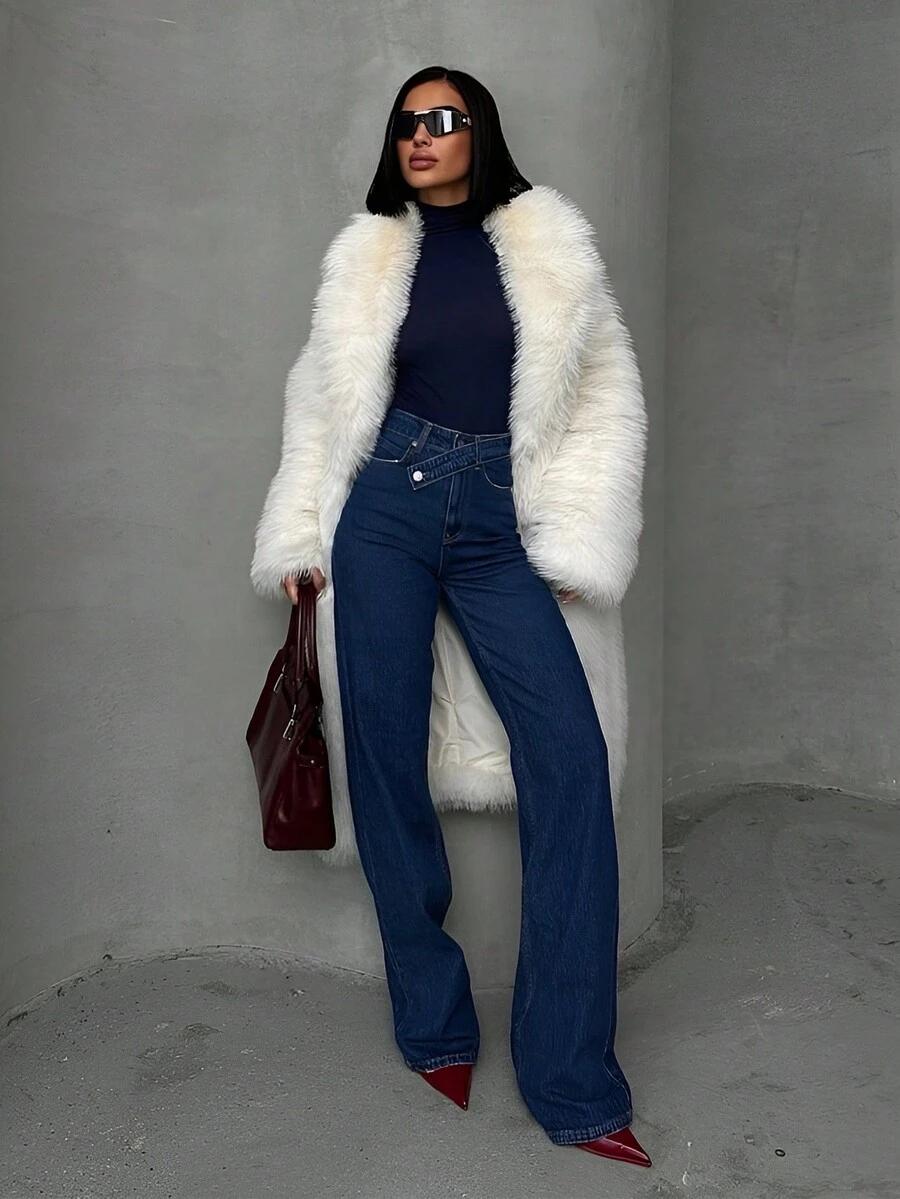 NIEBIESKIE SPODNIE JEANS