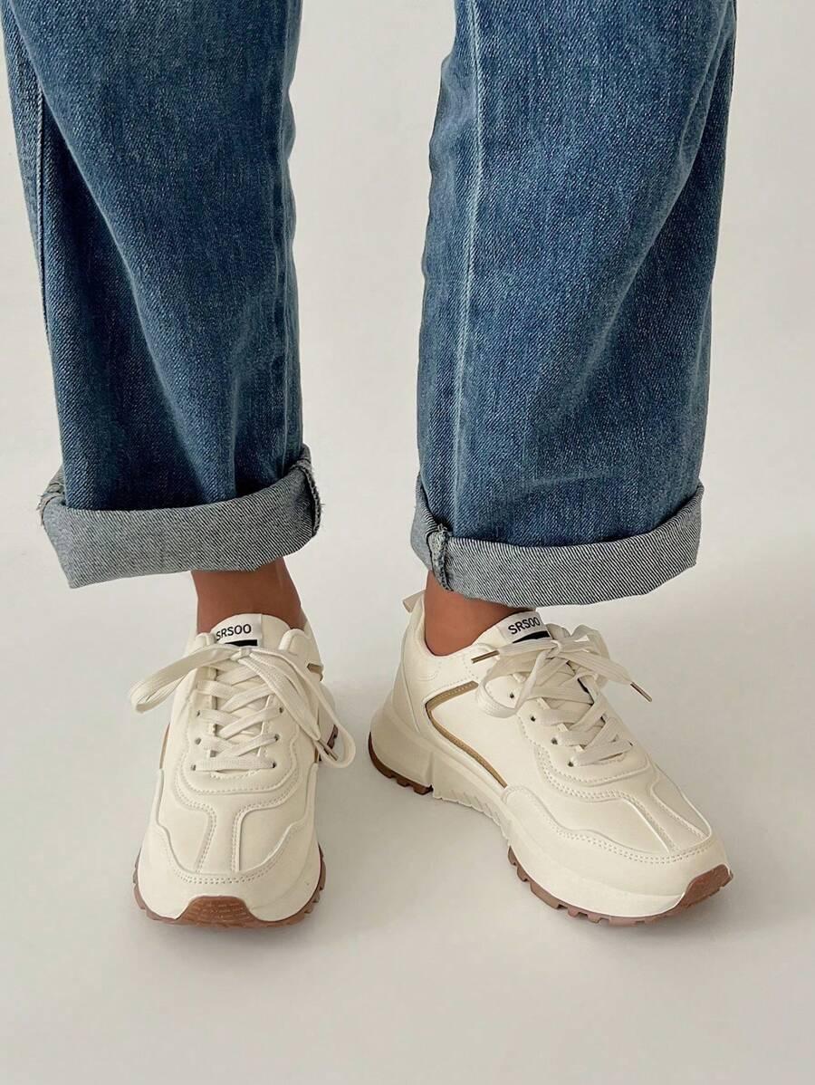 BEŻOWE BUTY SPORTOWE 