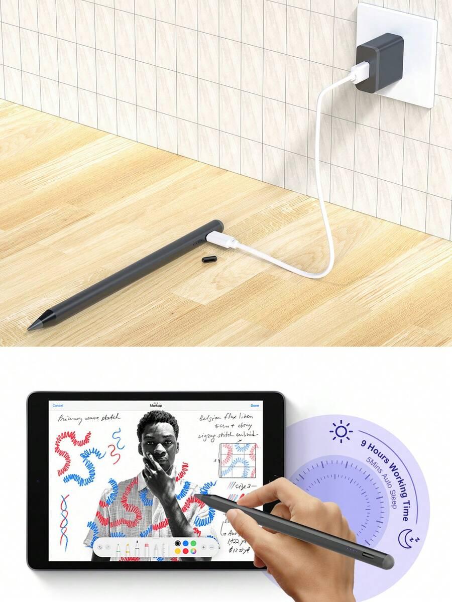 CZARNY RYSIK DO IPAD