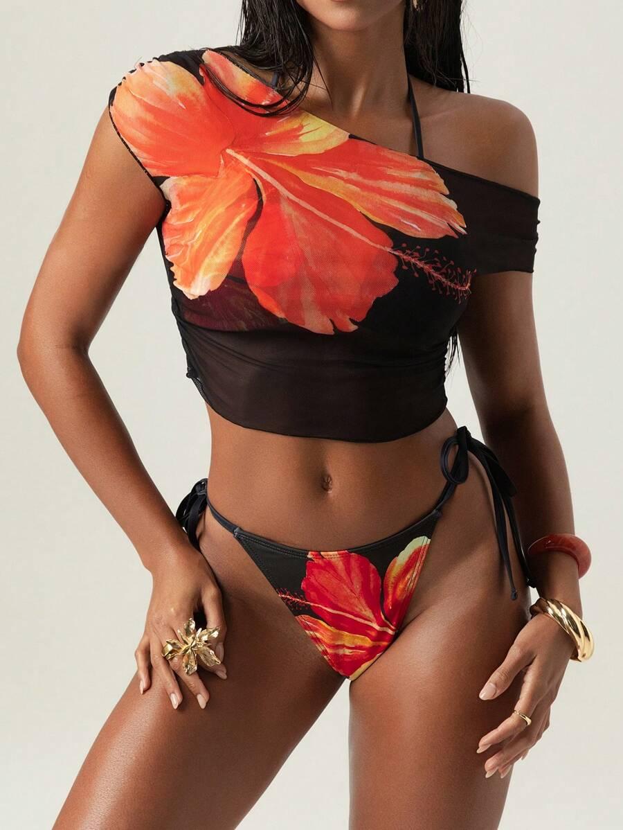 Dół od bikini top siateczka