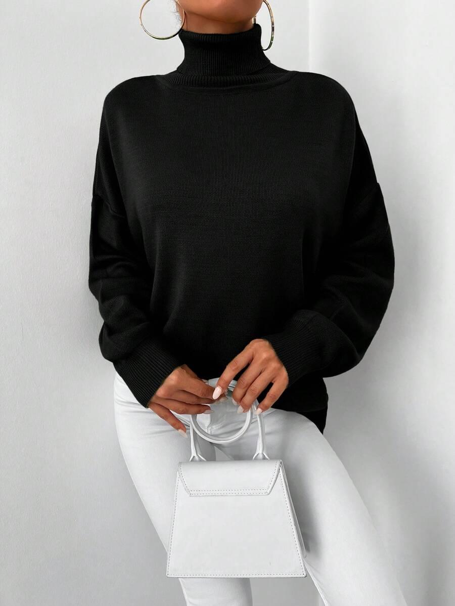 CZARNY SWETER GOLF