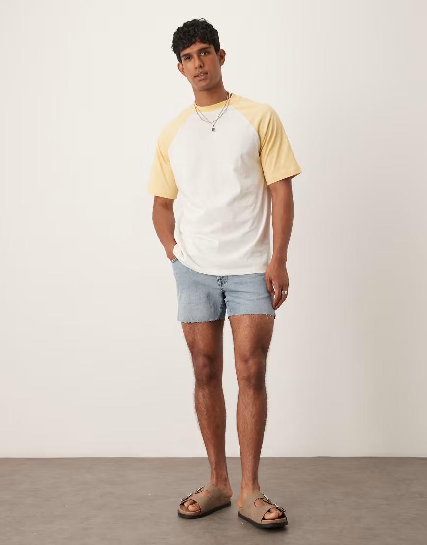 krótkie spodenki jeans