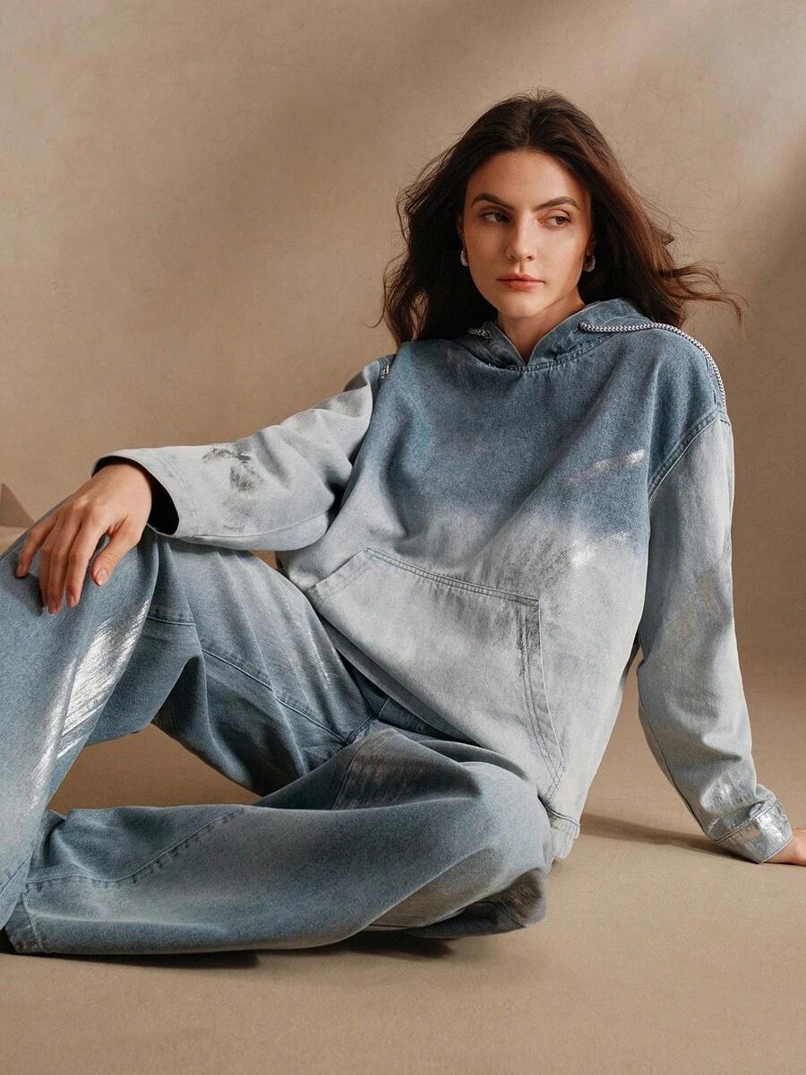 proste spodnie jeans