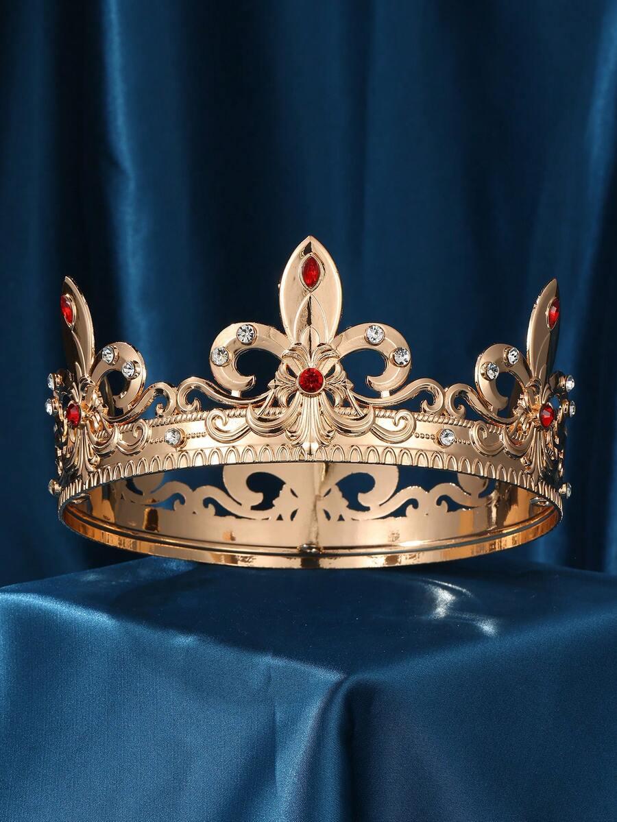 złota korona zdobienie