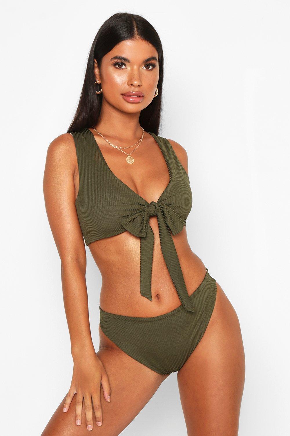 DÓŁ OD BIKINI KHAKI