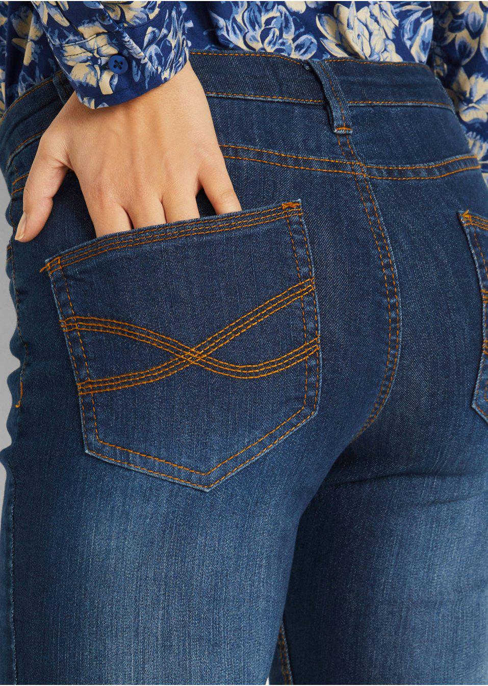 SPODNIE JEANS RURKI