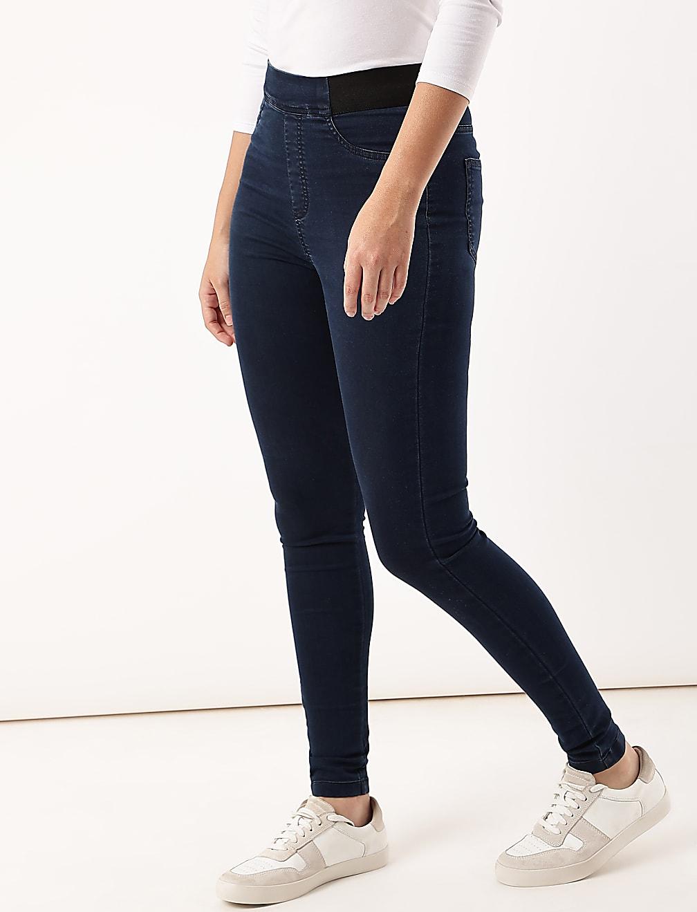 SPODNIE JEGGINS T57-8372K-XU