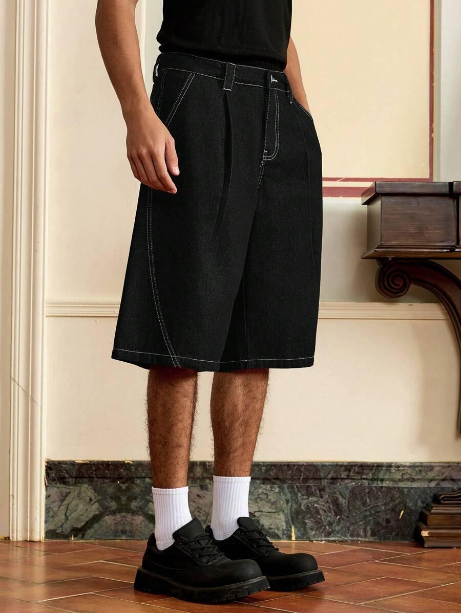 CZARNE SPODNIE JEANS