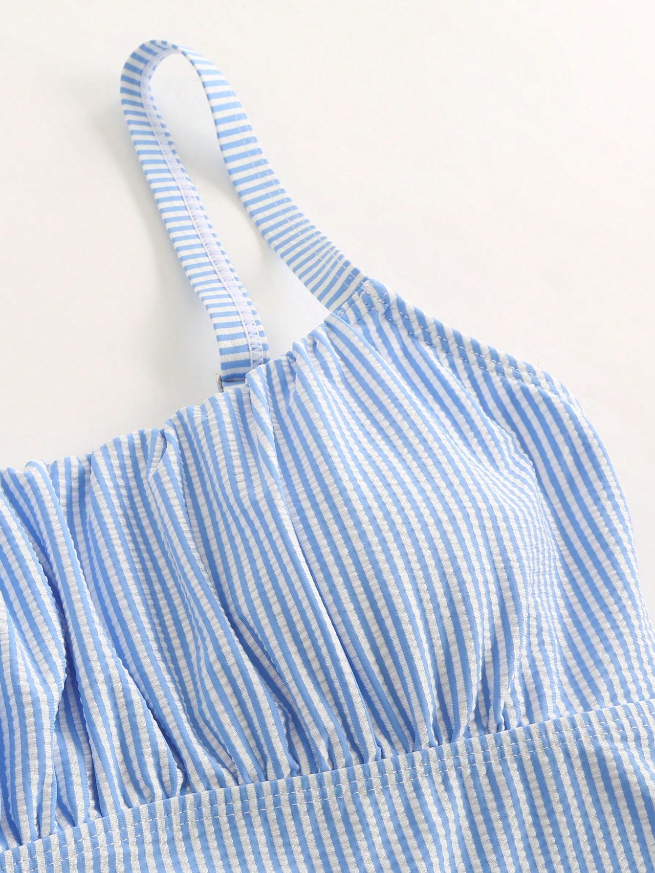DWUCZĘŚCIOWY STRÓJ KĄPIELOWY TANKINI 