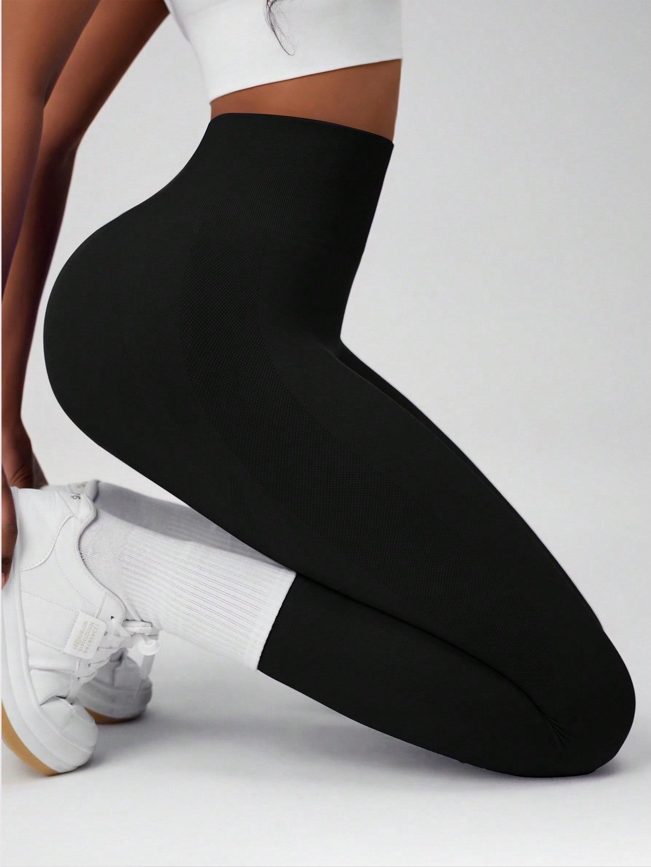 CZARNE SPORTOWE LEGGINSY