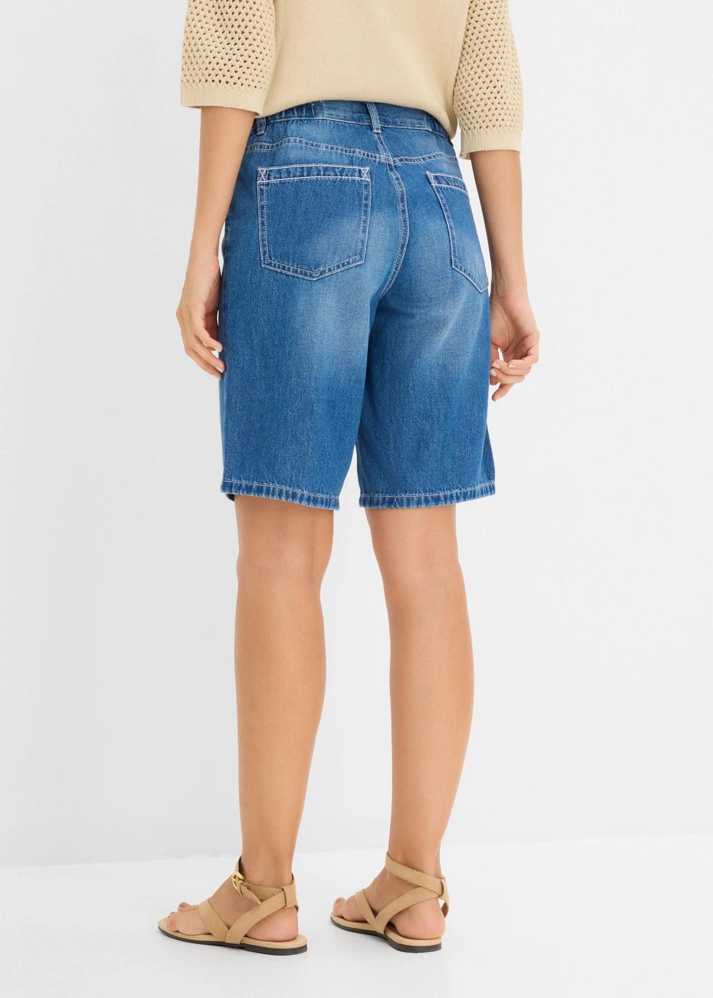 BERMUDY JEANSOWE DAMSKIE