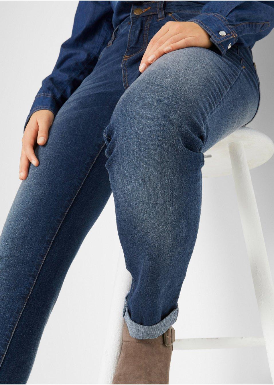 NIEBIESKIE SPODNIE JEANS